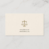 Carte De Visite Avocat de droit | Avocat (Dos)