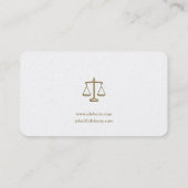 Carte De Visite Avocat de droit | Avocat (Dos)
