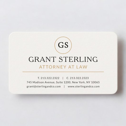 Carte De Visite Avocat de droit professionnel