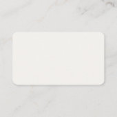 Carte De Visite Avocat de droit professionnel (Dos)