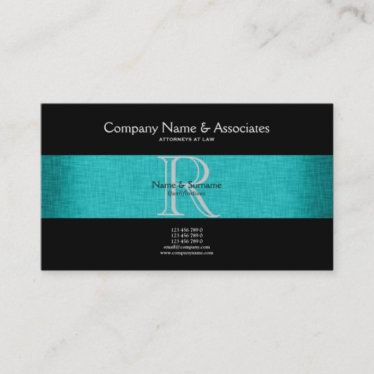 Carte De Visite Avocat de mandataire (Devant)