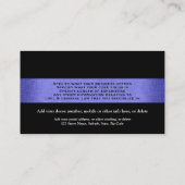 Carte De Visite Avocat de mandataire (Dos)