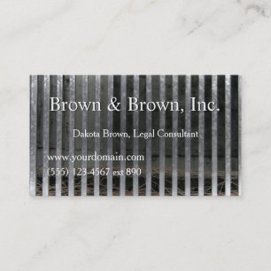Carte De Visite Avocat de sortie de prison Œil privé légal Personn