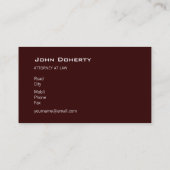 Carte De Visite Avocat de Themis | (Dos)