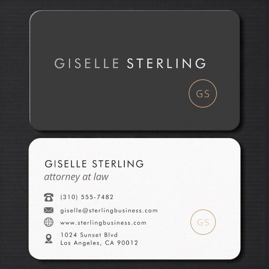 Carte De Visite Avocat Droit Professionnel