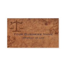 Avocat en Droit en Cuir Relief