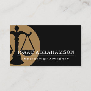 Carte De Visite Avocat en droit Immigration Avocat