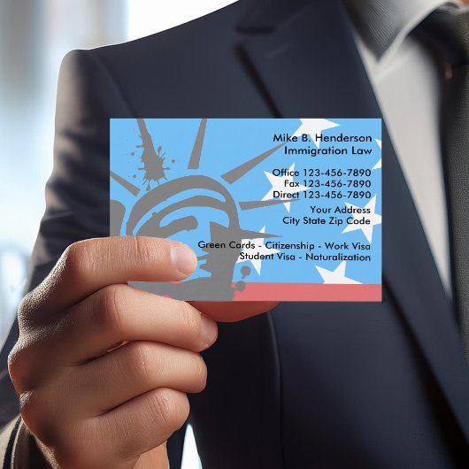 Carte De Visite Avocat en immigration