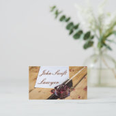 Carte De Visite Avocat Funny personnalisable (Debout devant)