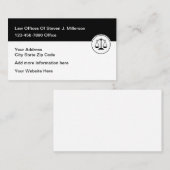 Carte De Visite Avocat indépendant (Devant / Derrière)