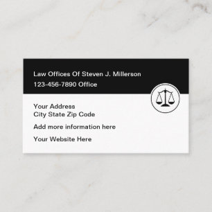Carte De Visite Avocat indépendant