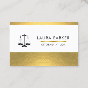 Carte De Visite Avocat Juridique Black Scale Gold Business Ca