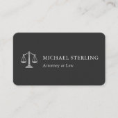 Carte De Visite Avocat juriste (Devant)