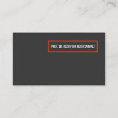 Carte De Visite Avocat Karten (Dos)