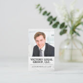 Carte De Visite Avocat | Logo Justice | Business Man (Debout devant)