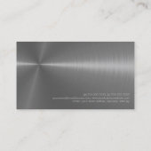 Carte De Visite Avocat/mandataire élégante/carte de visite (Dos)