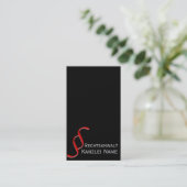 Carte De Visite Avocat Minimal (Debout devant)