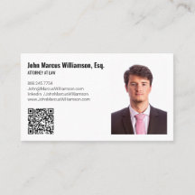 Avocat Minimaliste Moderne Personnalisable Photo &