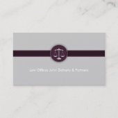 Carte De Visite Avocat moderne parfait de l'avocat | (Devant)