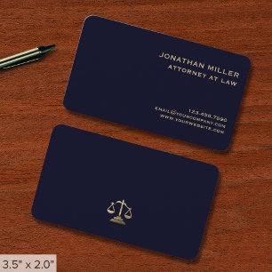 Carte De Visite Avocat moderne simple