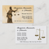 Carte De Visite Avocat PERSONNALISABLE AVANT JÉSUS CHRIST (Devant / Derrière)