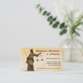Carte De Visite Avocat PERSONNALISABLE AVANT JÉSUS CHRIST (Debout devant)