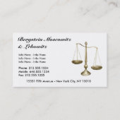 Carte De Visite Avocat PERSONNALISABLE AVANT JÉSUS CHRIST (Dos)