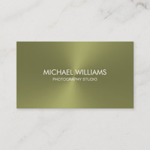 Carte De Visite Avocat Professionnel élégant Dorée