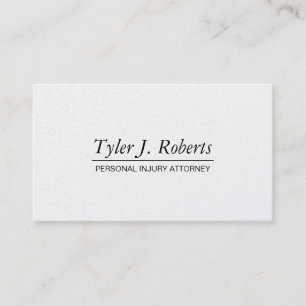 Carte De Visite Avocat professionnel moderne Gold Attorney