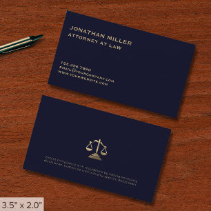 Carte De Visite Avocat professionnel simple