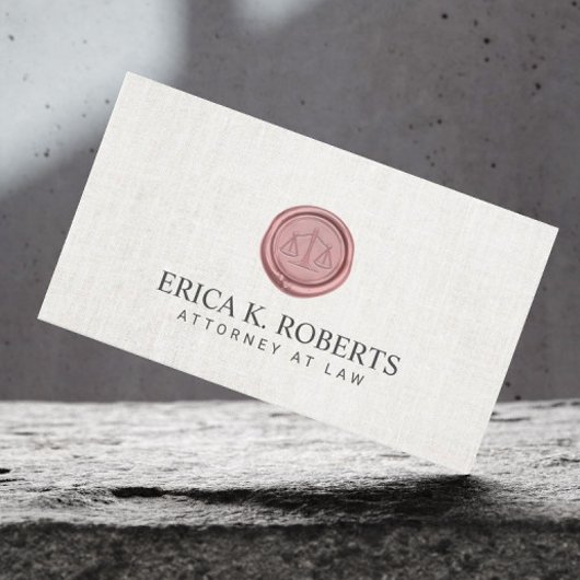 Carte De Visite Avocat - Service notaire