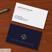 Carte De Visite Avocat simple minimal