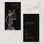 Carte De Visite Avocat | Themis (Devant / Derrière)