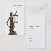 Carte De Visite AVOCAT | Themis (Devant / Derrière)