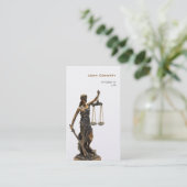 Carte De Visite AVOCAT | Themis (Debout devant)
