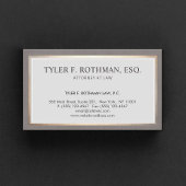 Carte De Visite Avocat traditionnel classique