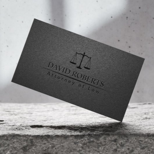 Carte De Visite Avocat Trendy Carbon Noir Professionnel