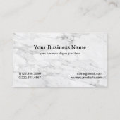 Carte De Visite Avocate professionnelle Lady Justice Marble (Dos)