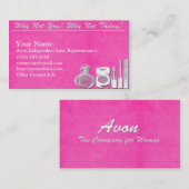 Carte De Visite Avon (Devant / Derrière)