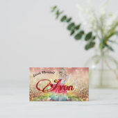 Carte de visite Avon Lady Instagram (Debout devant)