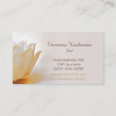 Carte De Visite Ayurveda (Dos)