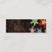 Carte de visite Azaleas (Dos)