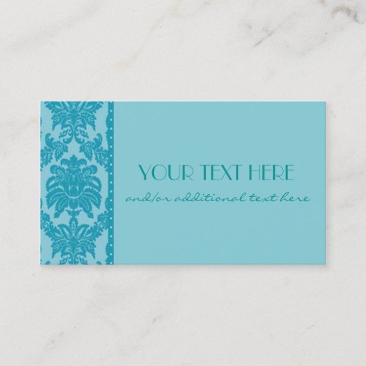 Carte De Visite Azur (Devant)