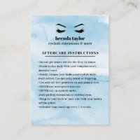 Azure Glam Eyelash Browbar Instructions pour les s