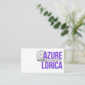 Carte De Visite Azure Lorica Antibully Society (Debout devant)