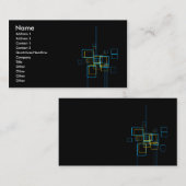 Carte De Visite b_box d'affaires (Devant / Derrière)