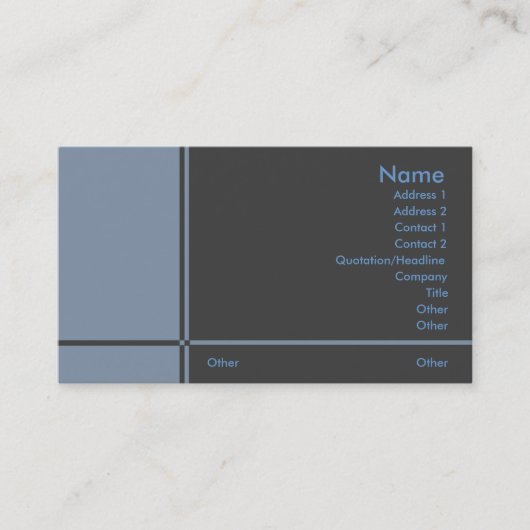 Carte de visite B-Professionnel (Devant)