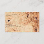 CARTE DE VISITE B U R L E D (Dos)