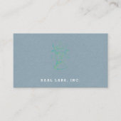 Carte De Visite Baal (style d'impression typographique, deux (Devant)