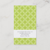 Carte De Visite Baby Boutique, Doula, Conseillère en lactation (Dos)